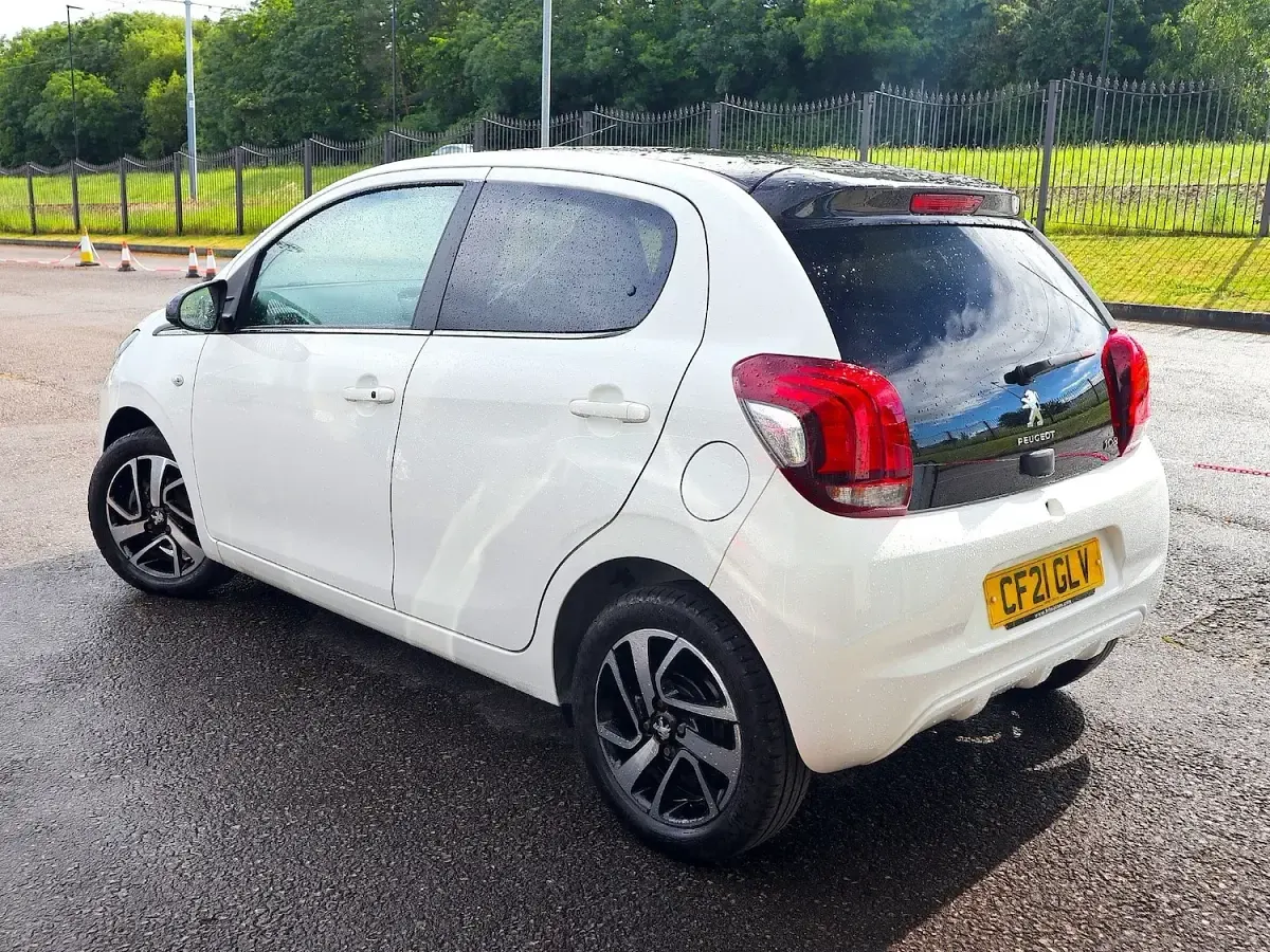 Used Peugeot 108 Allure 2021 White Hatchback