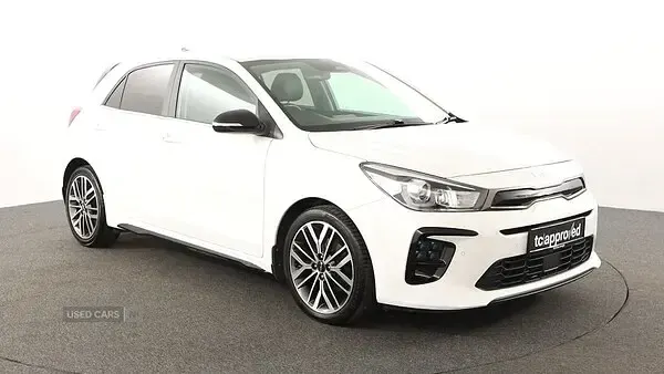 Used Kia Rio GT-Line S 118 HP (86 kW) 2022 White Hatchback