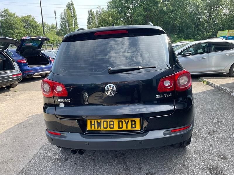 Used VW Tiguan 140 HP (102 kW) 2008 Black SUV