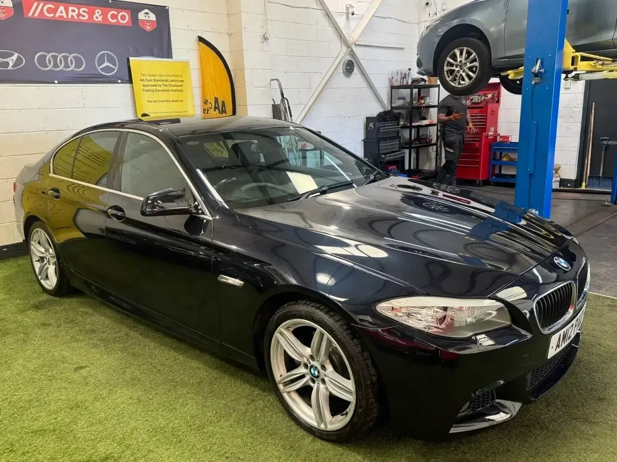 Used BMW 520 M Sport 184 HP (135 kW) 2012 Black Sedan
