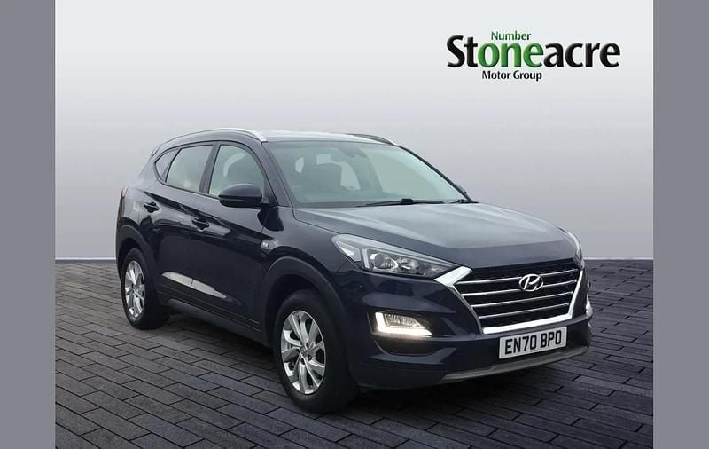 Used Hyundai Tucson SE 116 HP (85 kW) 2021 Blue SUV