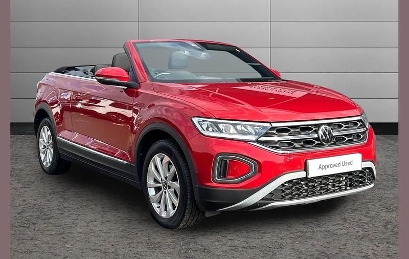 Used VW T-Roc Cabriolet Style 147 HP (108 kW) 2022 Red Cabriolet