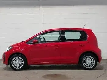 Used VW up! move up! 60 HP (44 kW) 2019 Red Hatchback