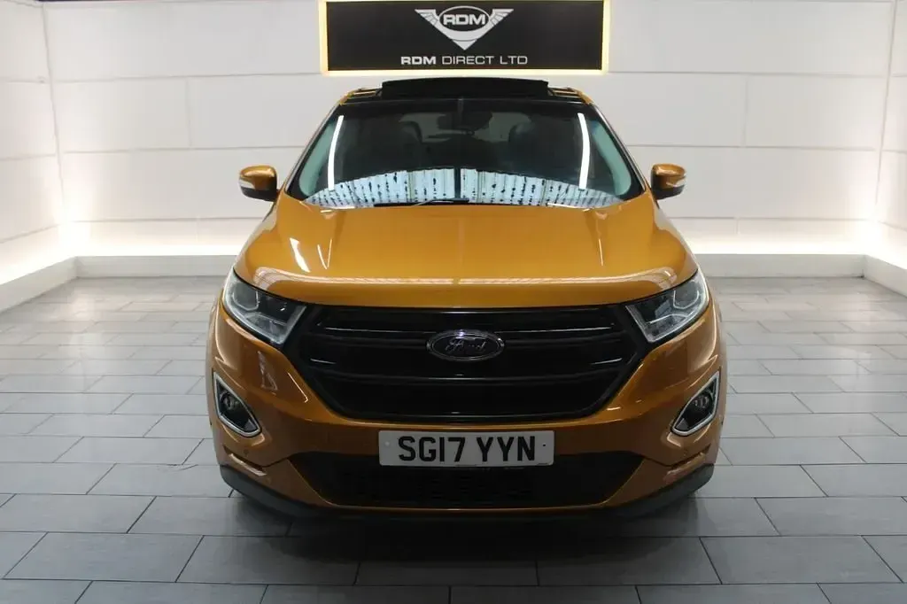 Begagnad Ford Edge Sport 210 HK (154 kW) 2017 Orange SUV