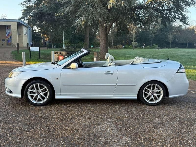 Silver Used 2008 Saab 9-3 Cabriolet Vector Cabriolet | £1,495 (Fair price) - Image 1/4