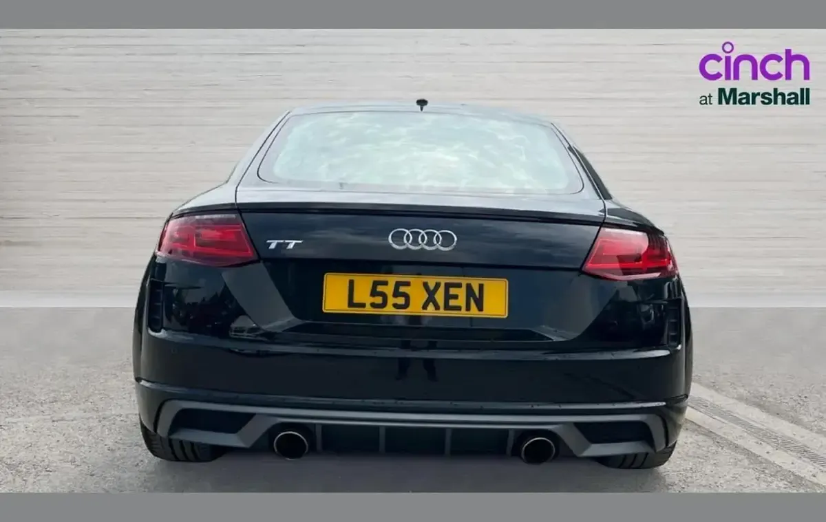 Used Audi TT S-Line 245 HP (180 kW) 2019 Black Coupe