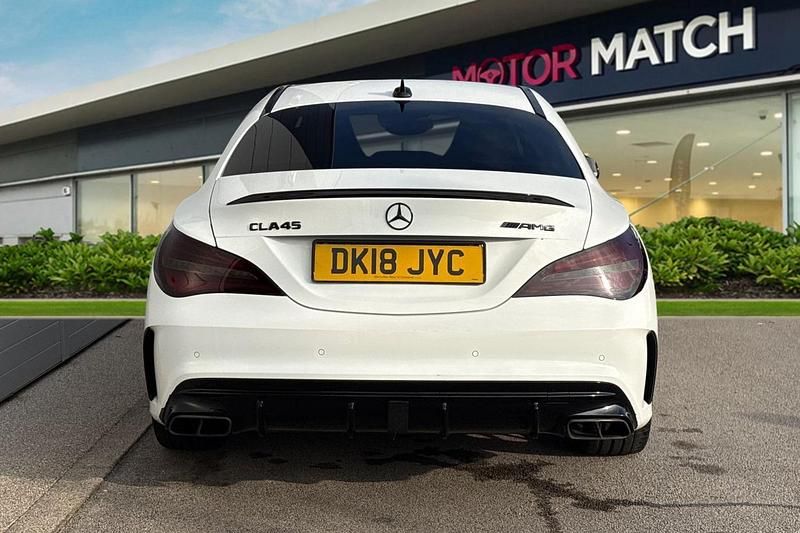 Used Mercedes CLA45 AMG AMG 381 HP (280 kW) 2018 Grey Coupe