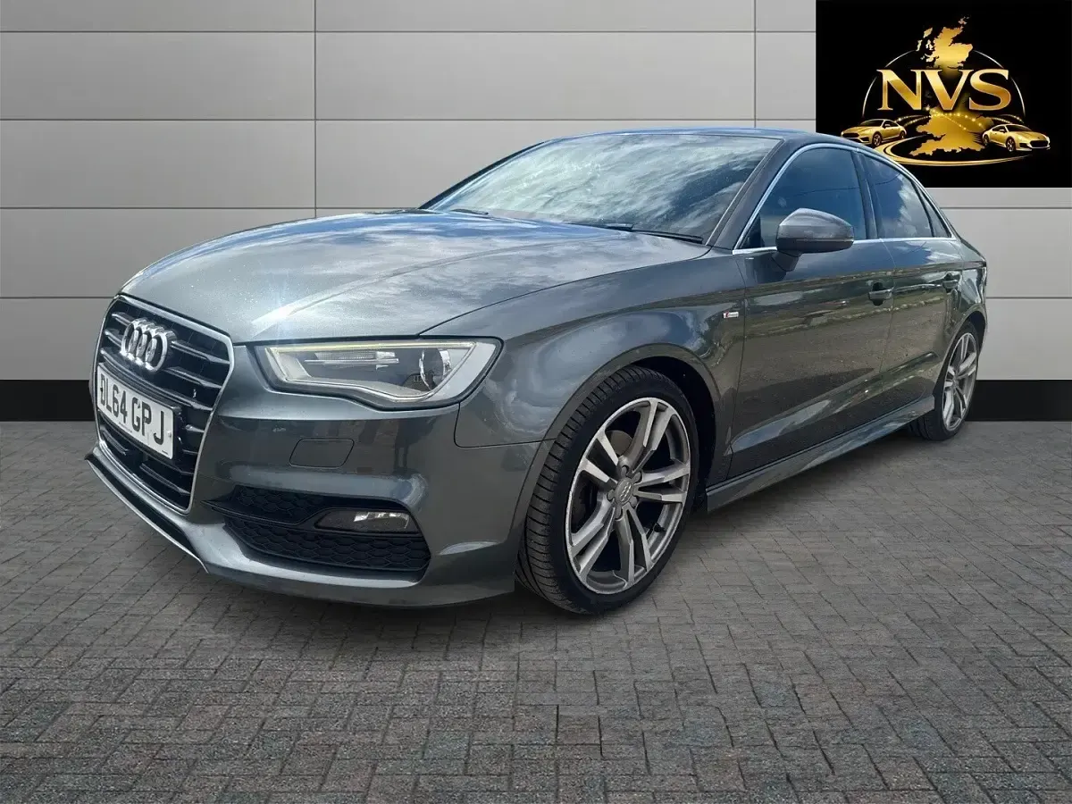 Used Audi A3 S-Line 150 HP (110 kW) 2014 Grey Sedan