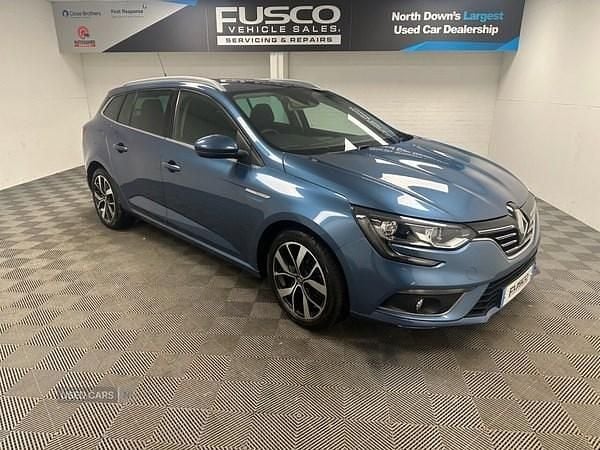 Blue Used 2019 Renault Mégane GrandTour Iconic Estate | £8,290 (Fair price) - Image 1/4