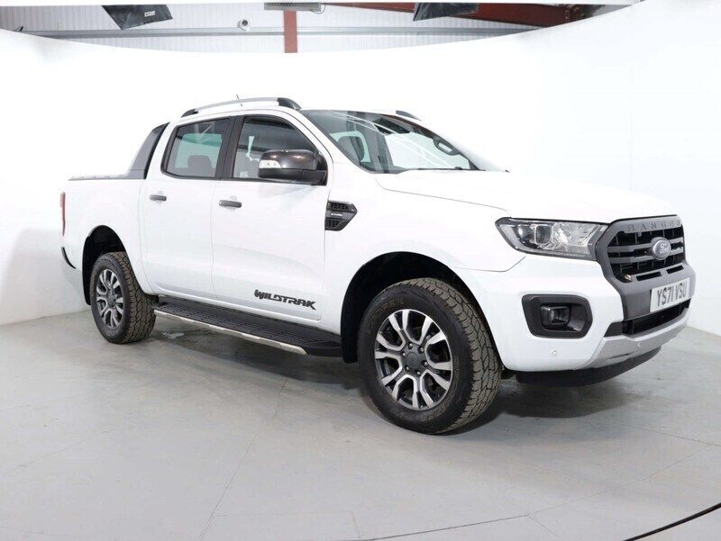 White Used 2021 Ford Ranger Wildtrack Pickup | £18,200 (Good price) - Image 1/1