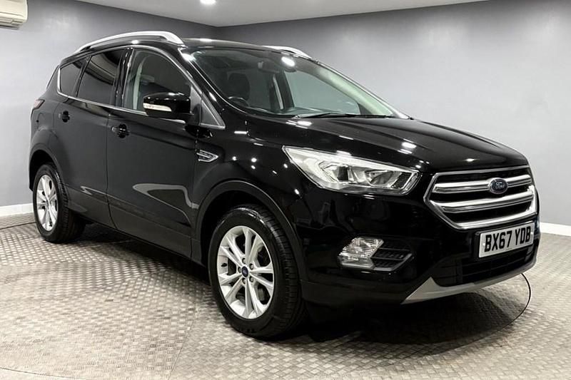 Used Ford Kuga Titanium 150 HP (110 kW) 2017 Black SUV