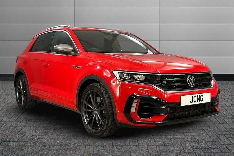 Red Used 2021 VW T-Roc R SUV | £23,750 (Good price) - Image 1/4