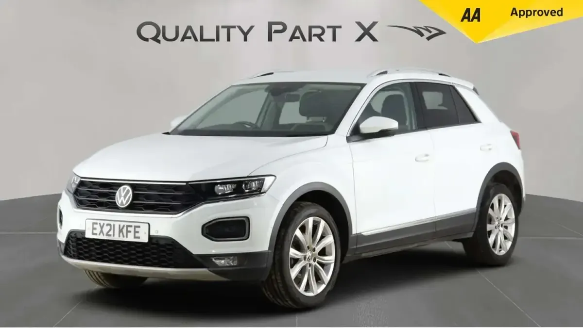 Used VW T-Roc SEL 150 HP (110 kW) 2021 White SUV