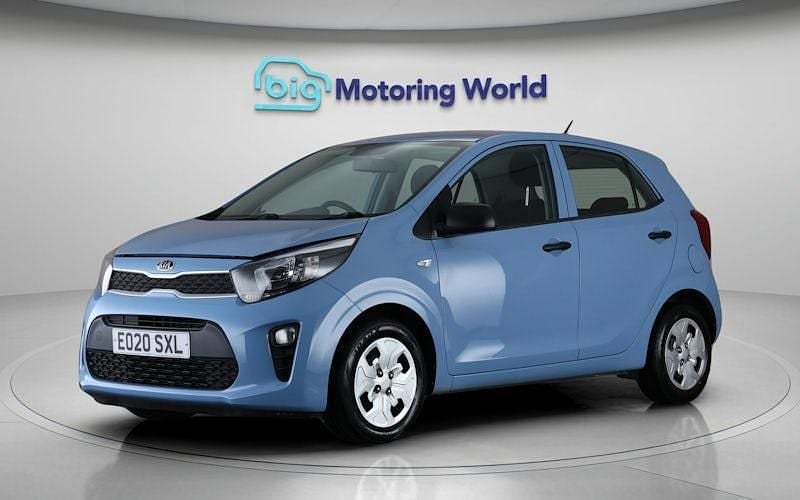 Used Kia Picanto 67 HP (49 kW) 2020 Blue Hatchback