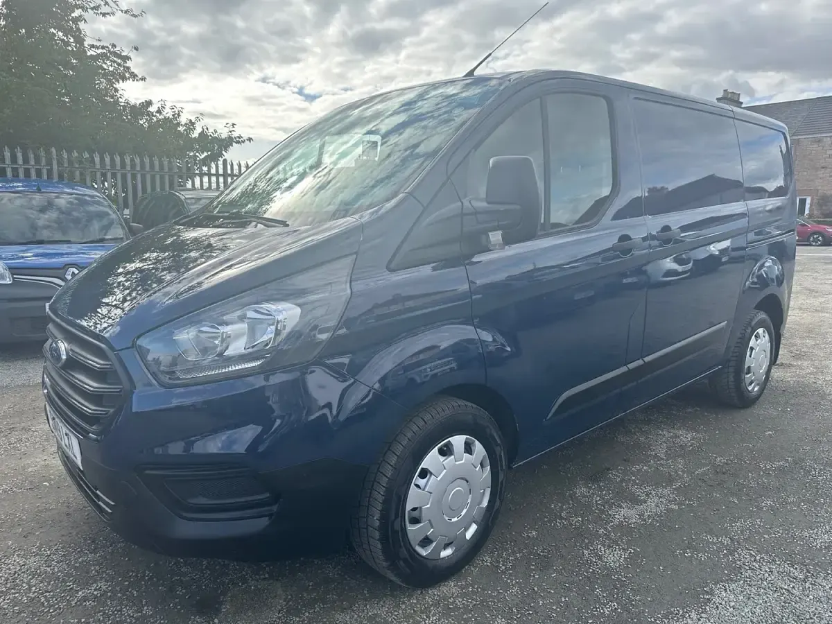 Used Ford Transit Custom 130 HP (95 kW) 2019 Blue Van