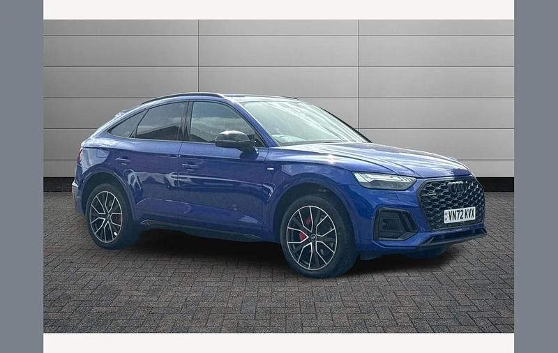 Used Audi Q5 Sportback Comfort 204 HP (150 kW) 2022 Blue SUV