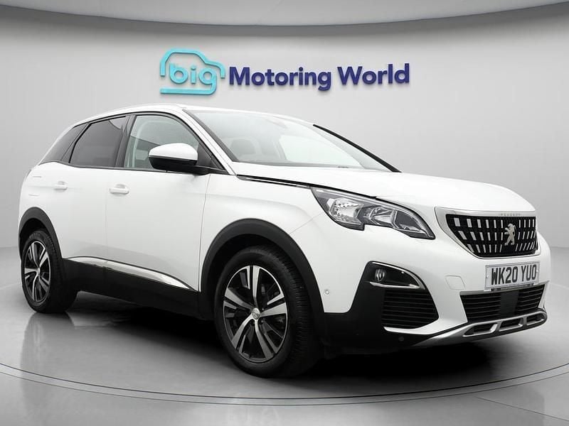 White Used 2020 Peugeot 3008 Allure Hatchback | £13,700 (Good price) - Image 1/4
