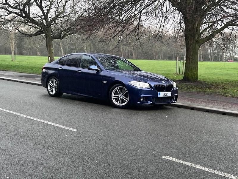 Used BMW 525 M Sport 218 HP (160 kW) 2015 Blue Sedan