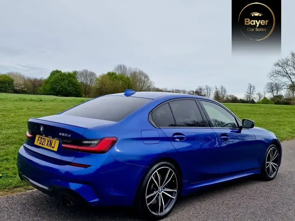 Used BMW 320 M Sport 2021 Blue Sedan