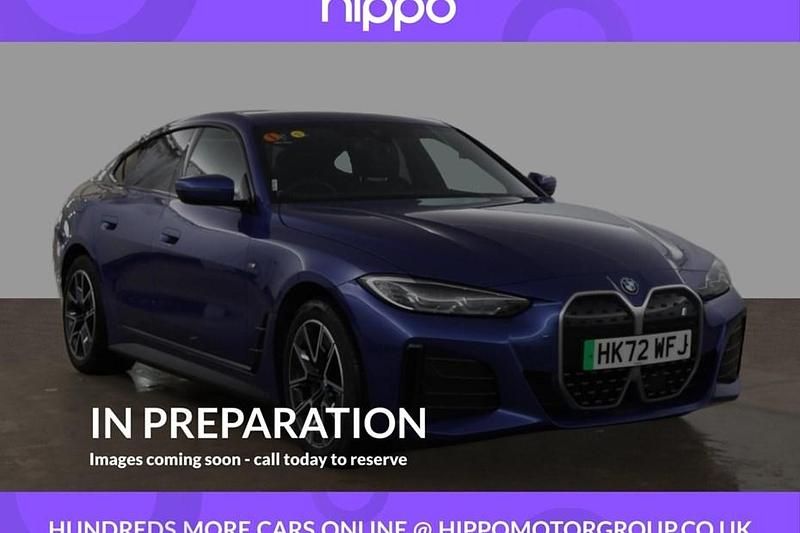 Used BMW i4 M Sport 250 kW (340 HP) 2022 Blue Sedan