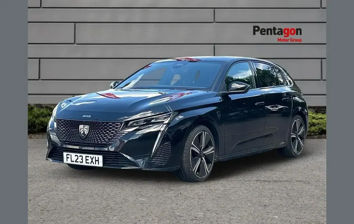 Used Peugeot 308 GTi 128 HP (94 kW) 2023 Black Hatchback