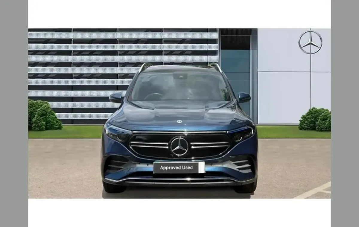 Used Mercedes EQB350 AMG line 214 kW (292 HP) 2022 Blue SUV