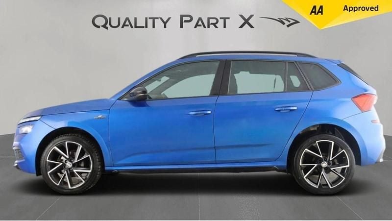 Used Skoda Kamiq Monte Carlo 115 HP (84 kW) 2022 Blue SUV