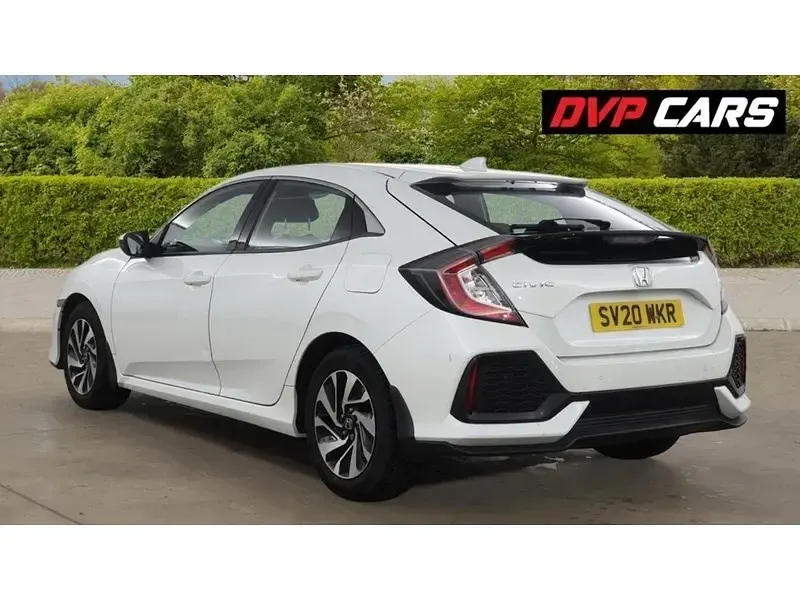 Second-hand Honda Civic SE 126 CP (92 kW) 2020 Alb Hatchback