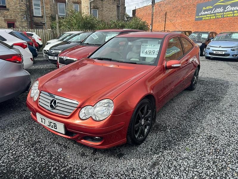 Orange Used 2006 Mercedes C180 SE Coupe | £4,995 - Image 1/4