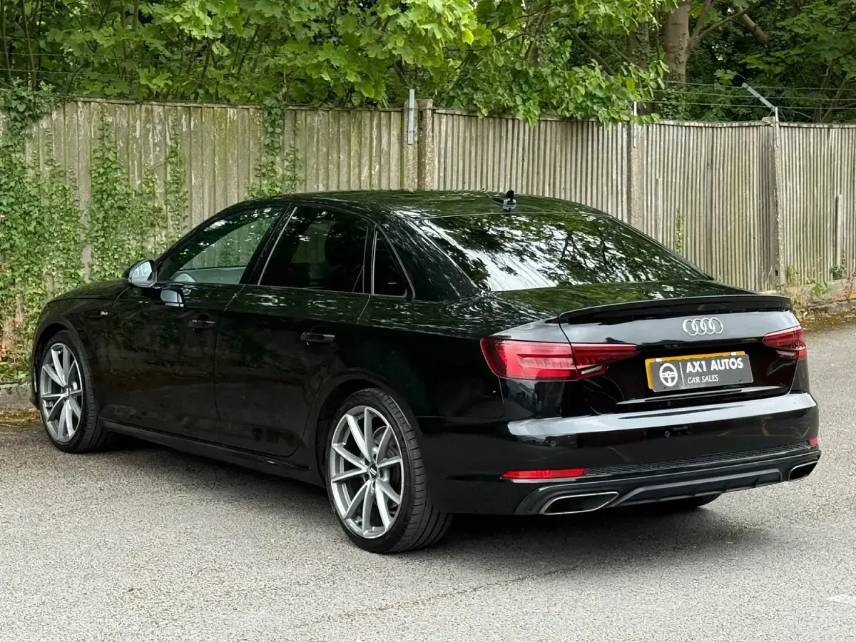Used Audi A4 Black Edition 150 HP (110 kW) 2019 Black Sedan