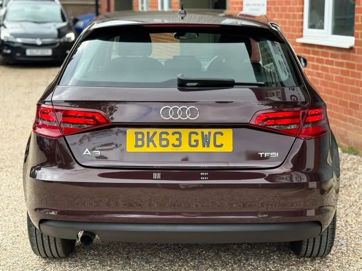 Used Audi A3 Sportback 2013 Red Hatchback