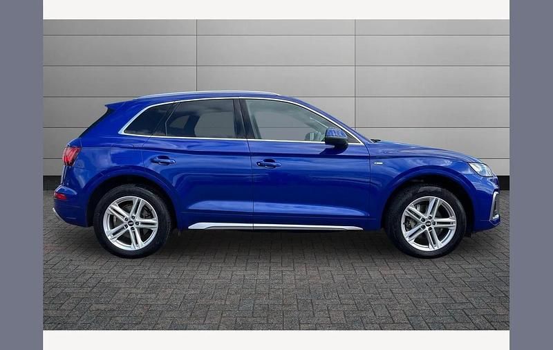 Used Audi Q4 Sportback e-tron S-Line 219 kW (299 HP) 2021 Blue SUV
