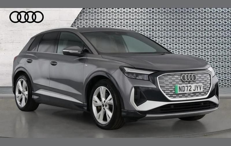 Used Audi Q4 e-tron S-Line 150 kW (204 HP) 2022 Grey SUV