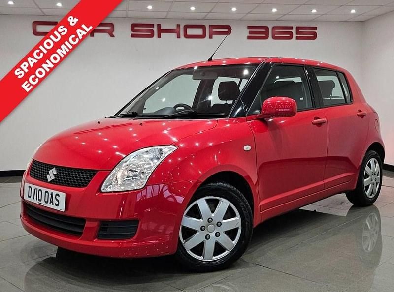 Red Used 2010 Suzuki Swift Hatchback | £2,490 (Fair price) - Image 1/4