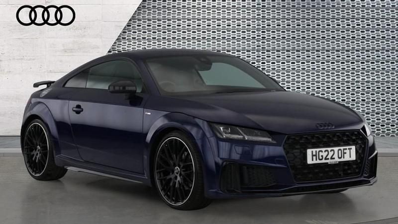 Used Audi TT Black Edition 197 HP (144 kW) 2022 Blue