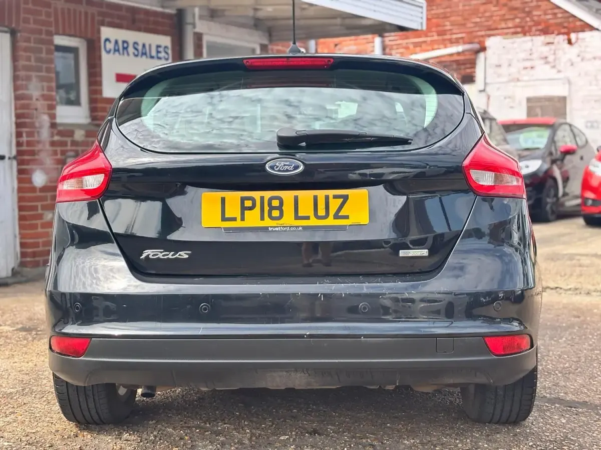 Used Ford Focus Titanium 2018 Black Hatchback