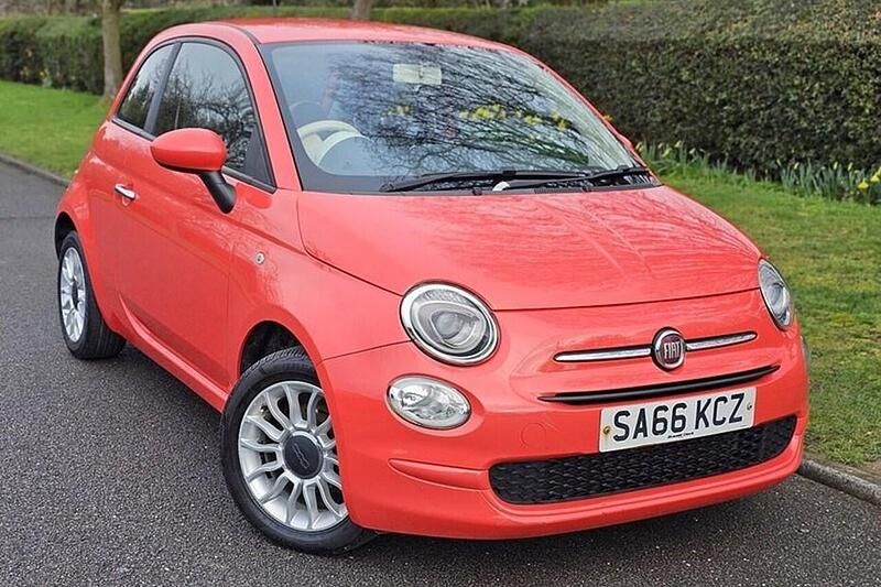 Used Fiat 500 Pop Star 69 HP (50 kW) 2016 Pink Hatchback