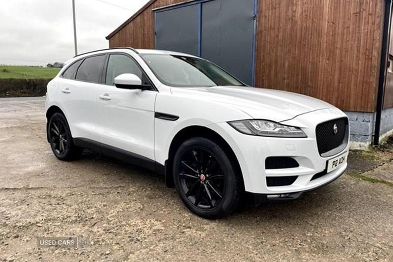 Used Jaguar F-Pace Prestige 180 HP (132 kW) 2016 White SUV