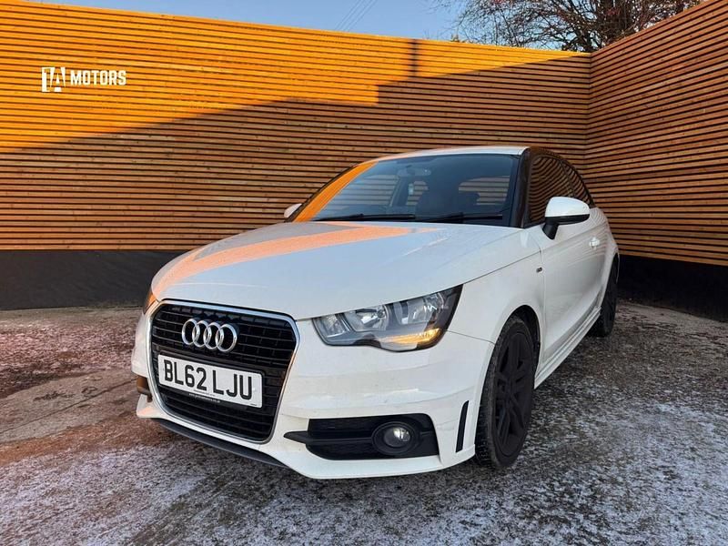Used Audi A1 S-Line 86 HP (63 kW) 2013 White Hatchback