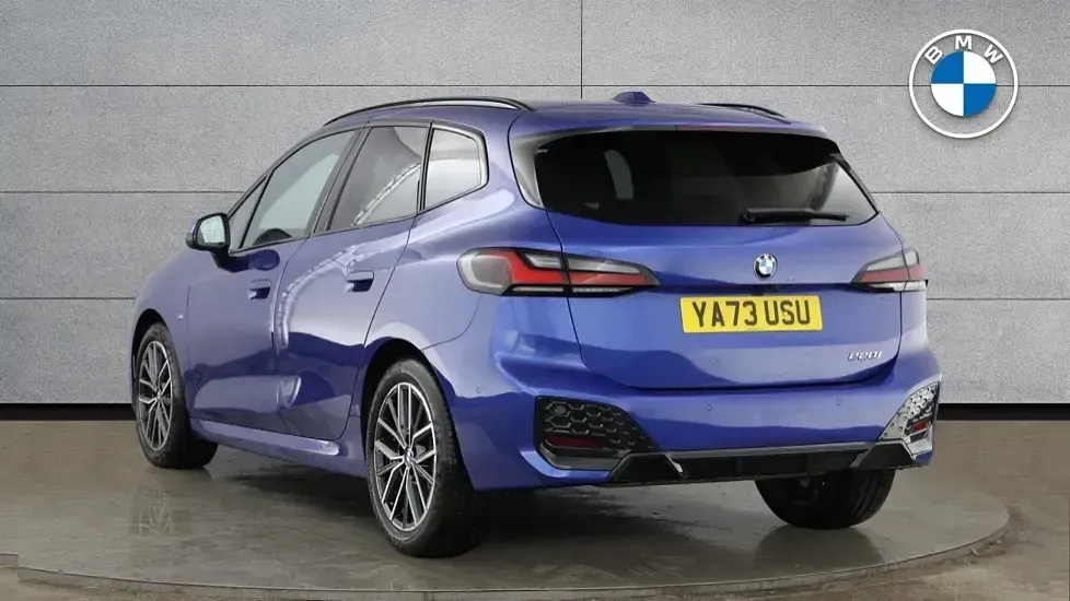 Used BMW 220 Active Tourer M Sport 168 HP (123 kW) 2023 Blue MPV