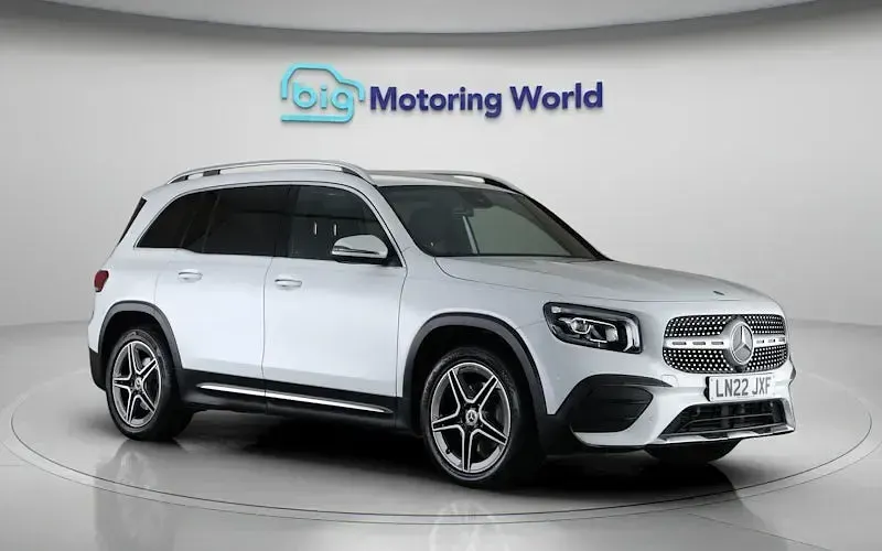 Used Mercedes GLB200 AMG line 163 HP (119 kW) 2022 White SUV