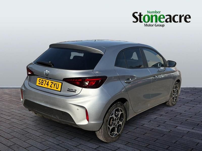 New MG MG3 Trophy 194 HP (142 kW) 2025 Silver Hatchback