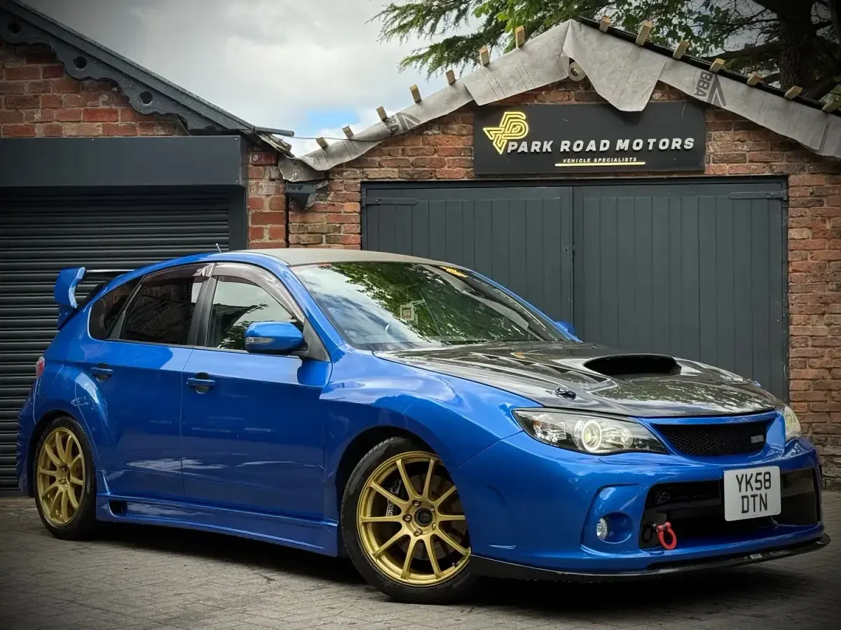 Used Subaru Impreza 410 HP (301 kW) 2008 Blue Hatchback
