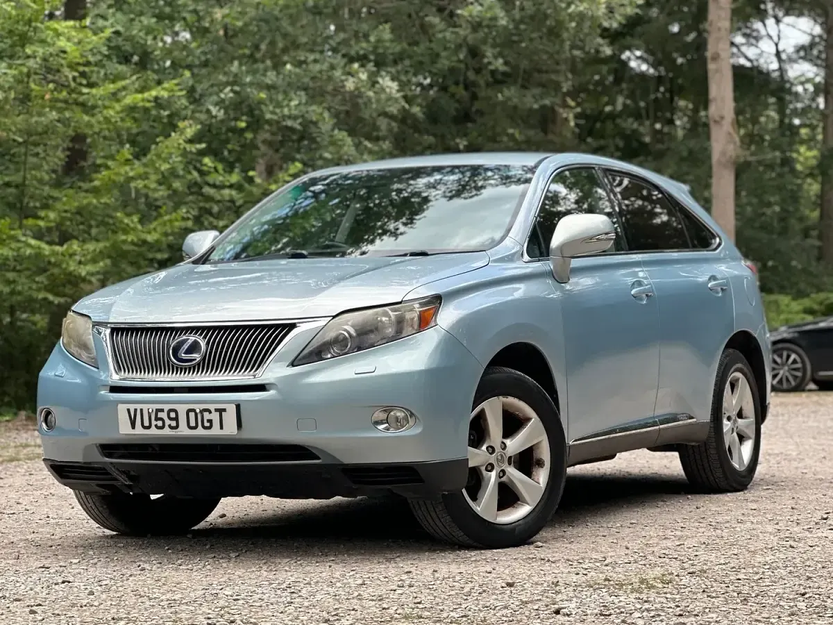 Used Lexus RX450h 299 HP (219 kW) 2009 Blue SUV