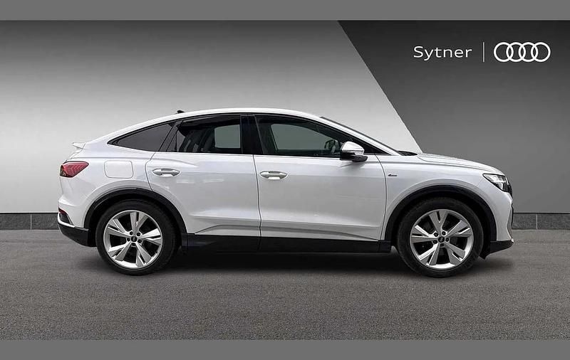 Used Audi Q4 Sportback e-tron S-Line 125 kW (170 HP) 2022 White SUV