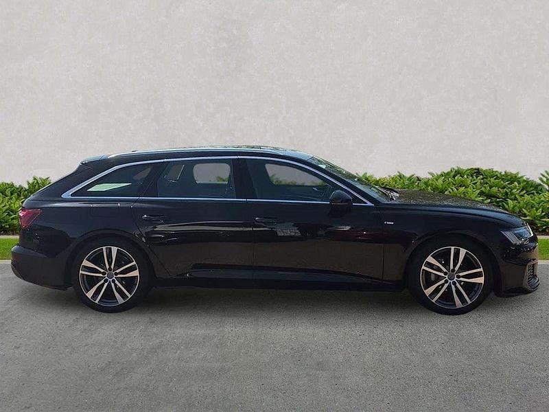 Used Audi A6 S-Line 204 HP (150 kW) 2019 Black Estate