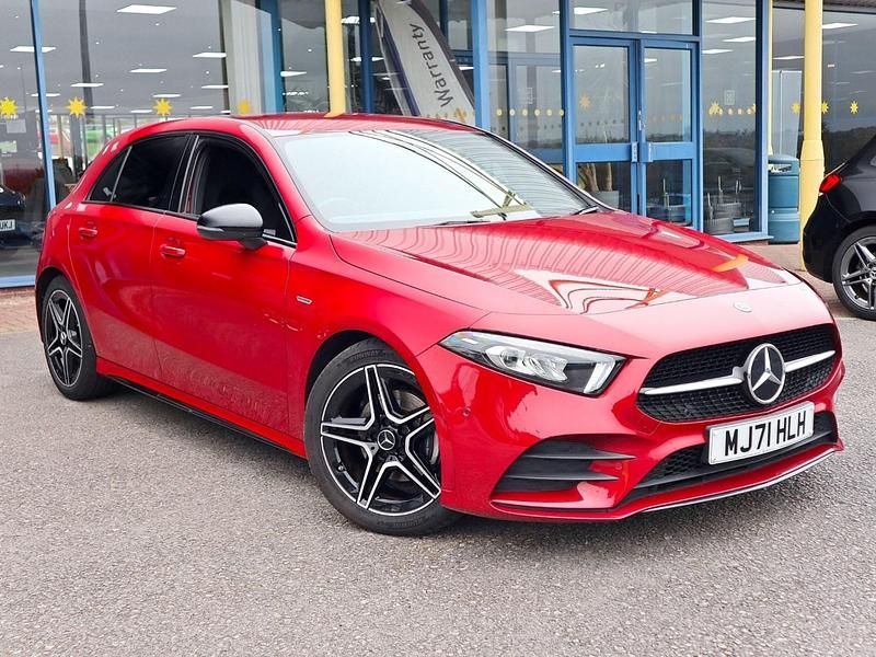 Red Used 2021 Mercedes A200 Executive Hatchback | £20,489 (A bit pricey) - Image 1/4