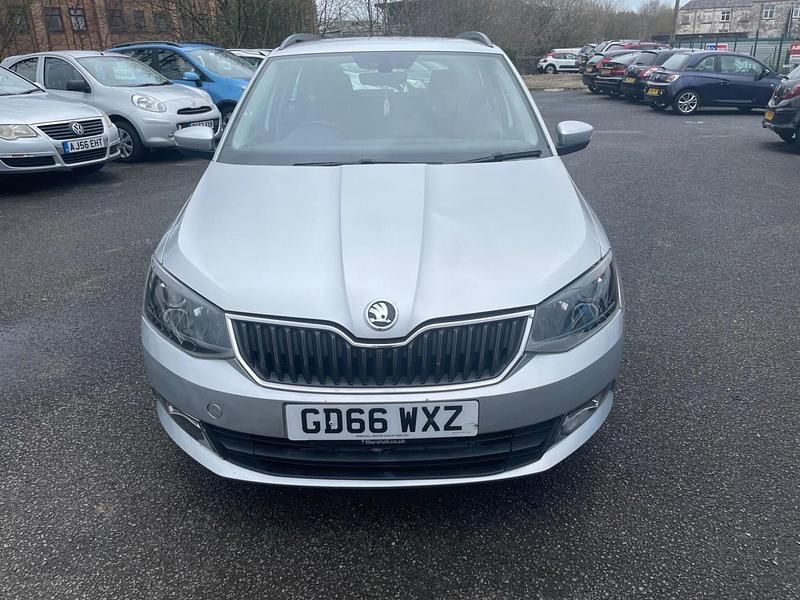 Used Skoda Fabia SE L 2017 Silver Estate