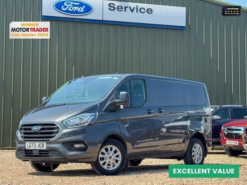 Grey Used 2023 Ford Transit Custom Limited Van | £22,249 (A bit pricey) - Image 1/4