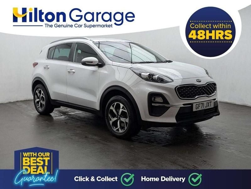 Used Kia Sportage 132 HP (97 kW) 2021 White SUV